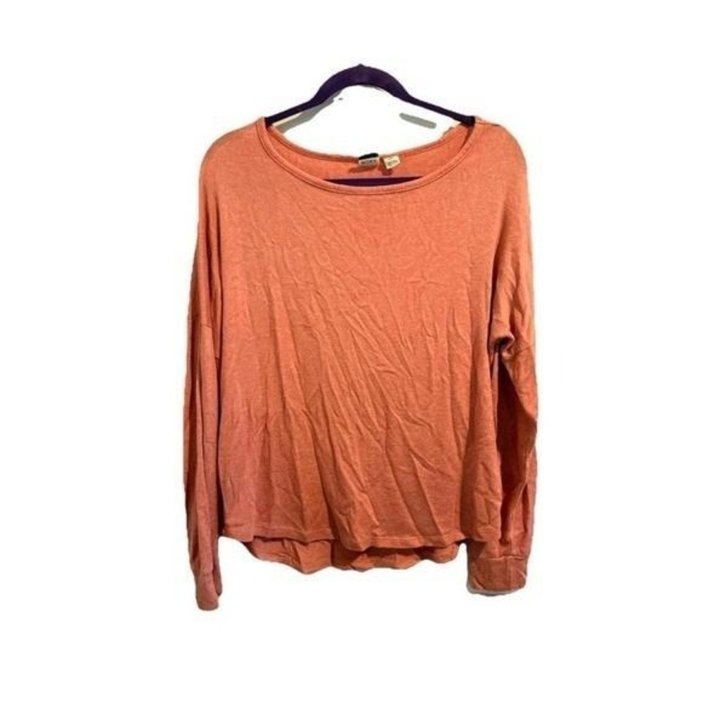 Roxy Orange Long‎ Sleeved Super Soft Tee - Medium -